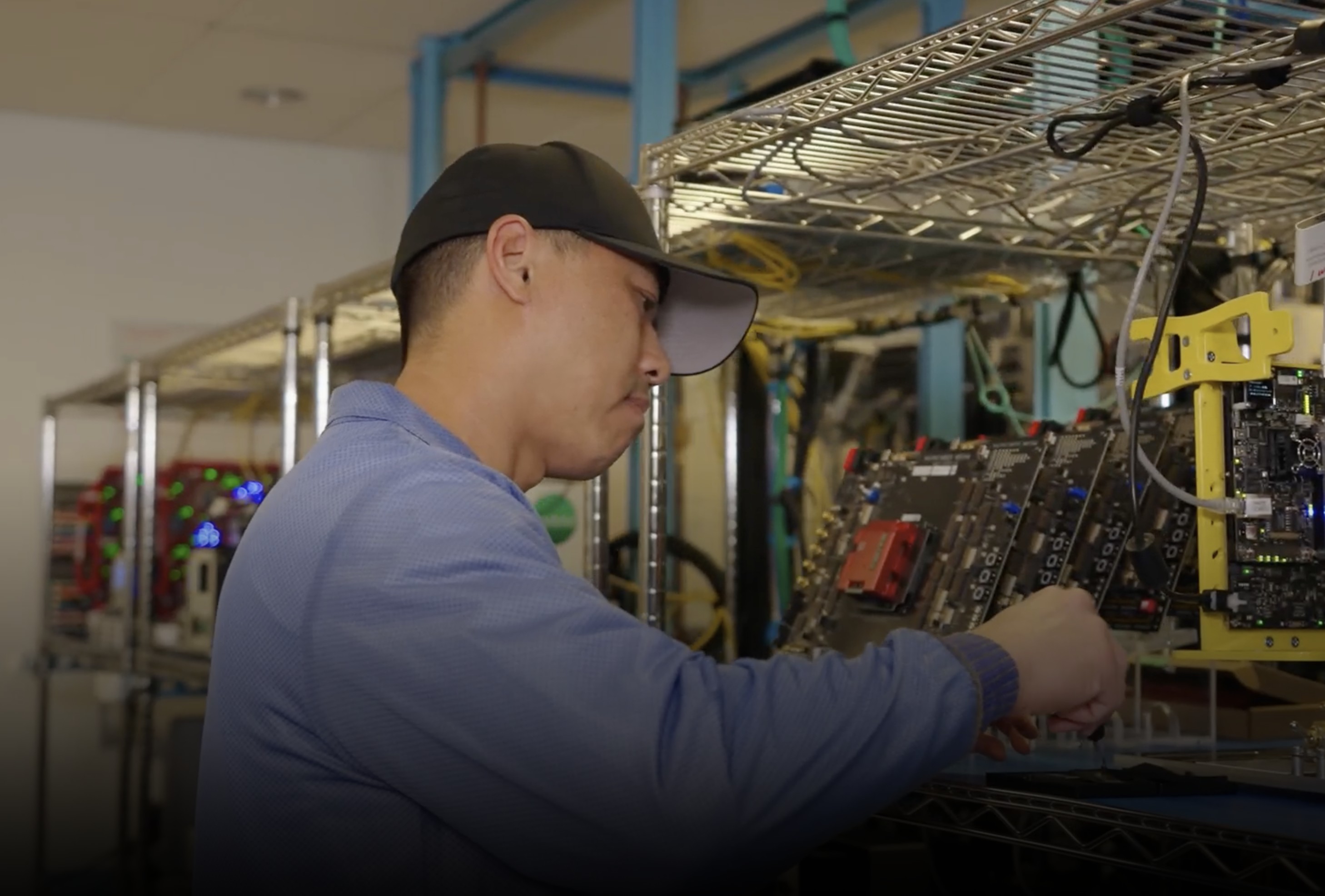 CNBC video Apple silicon lab